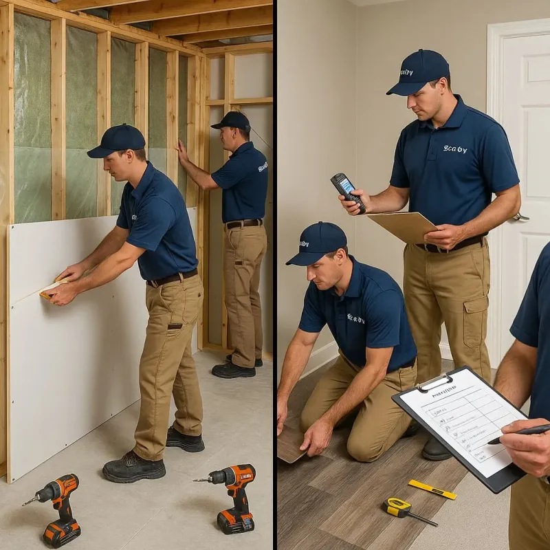 Repairs and Reconstruction process in Meridian, PA