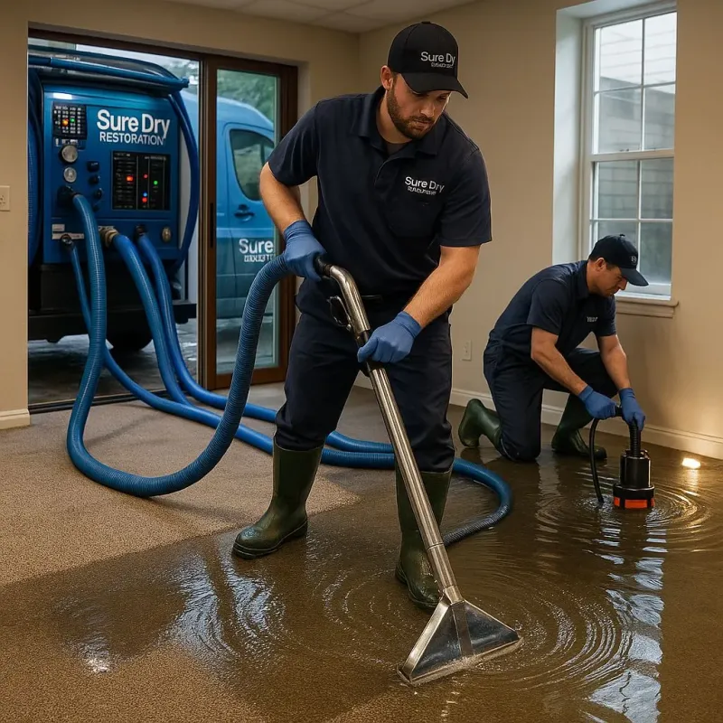 Water Extraction and Removal process in Meridian, PA